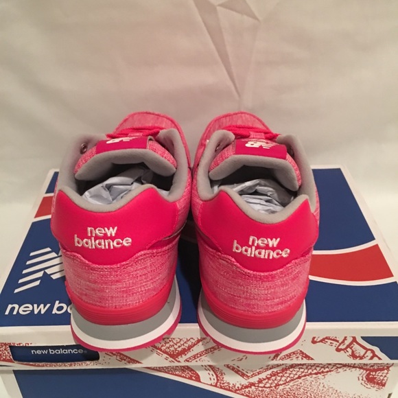 NEW NEW BALANCE 574 GIRLS KIDS SIZE 3 PINK - Picture 6 of 8